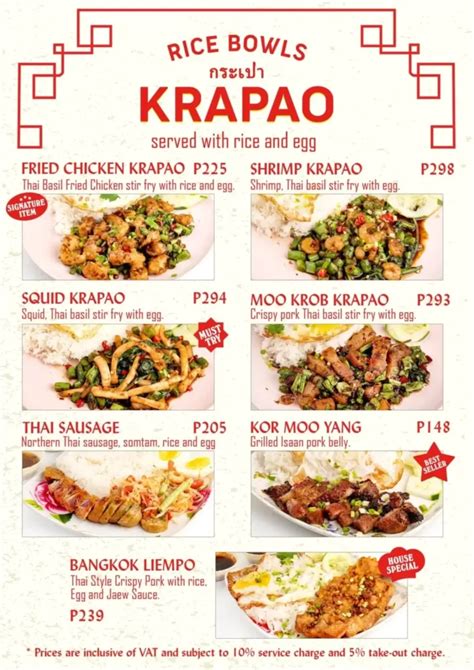 kai sotto height|khai thai menu.